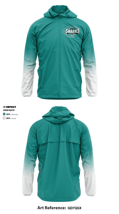Islands High School Football 49638753 Windbreaker - 1