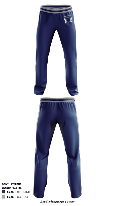 Hendrickson High School Cross Country 18590951 Sweatpants - 2