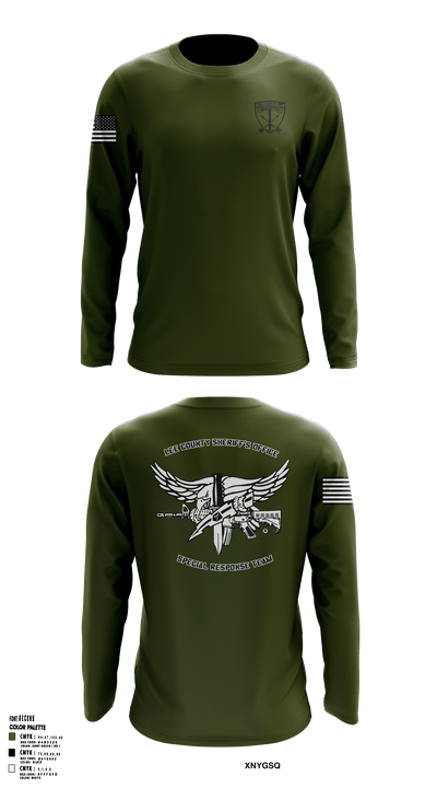 LCSO Special Response Team 90954535 Long Sleeve Shooting Shirt - 2