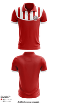 Troy High School Tennis 92320407 Short Sleeve Performance Polo - 1