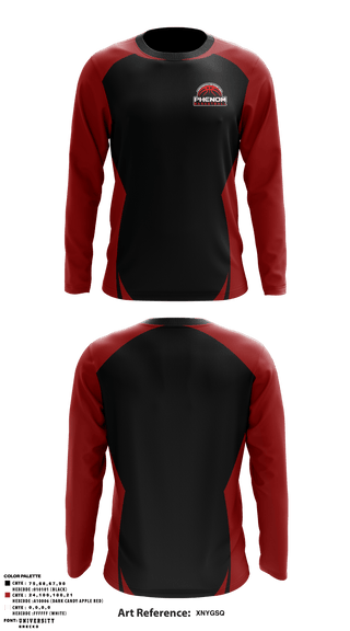 Long Sleeve Performance Shirt, Phenom Basketball, Men's Basketball, Teamtime, Team time, sublimation, custom sports apparel, team uniforms, spirit wear, spiritwear, sports uniforms, custom shirts, team store, custom team store, fundraiser sports, apparel fundraiser