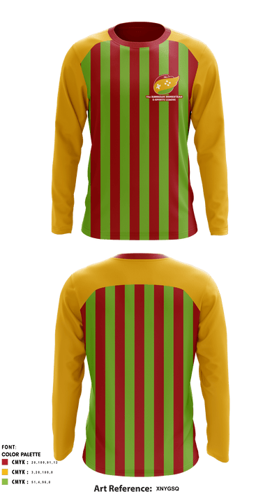 Hawaii Gamers & Streaming Association 501c3 60906741 Long Sleeve Performance Shirt - 1