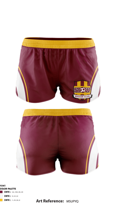 Stow Soccer Club 74510788 Womens Soccer Shorts - 1