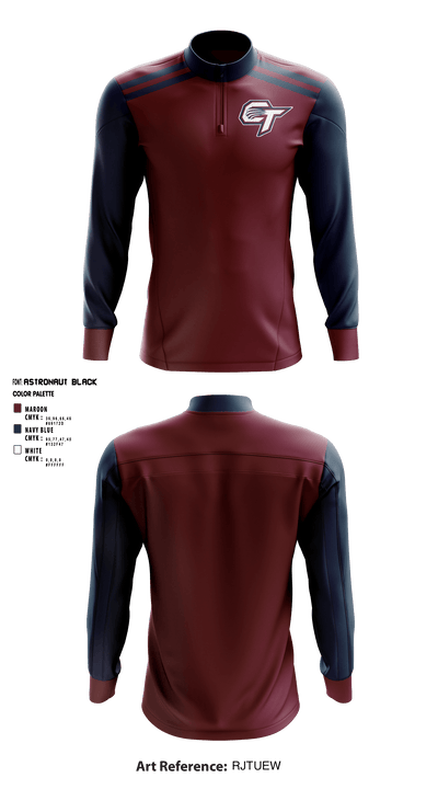 Cherokee Trail High School 84677483 Quarter Zip Jacket - 1