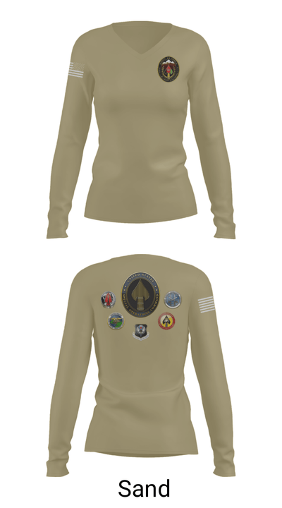 SOJTF-A 7081199 Women's Long Sleeve V-neck Shirt - 42