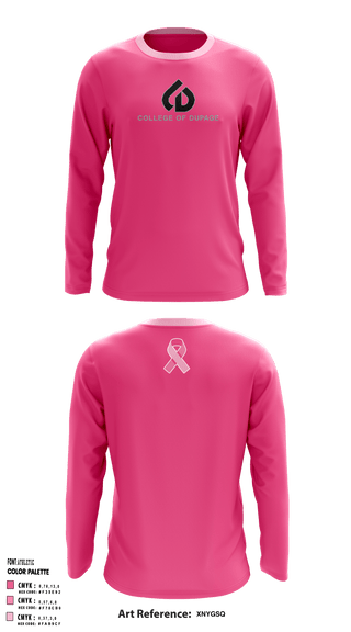 Long Sleeve Performance Shirt, College of DuPage Alumni, School Spirit Store, Teamtime, Team time, sublimation, custom sports apparel, team uniforms, spirit wear, spiritwear, sports uniforms, custom shirts, team store, custom team store, fundraiser sports, apparel fundraiser