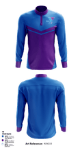 Park South Family YMCA 45974431 Quarter Zip Jacket - 1