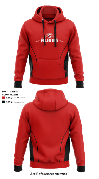 Alamo Volleyball Association 54922653 Hoodie - 1