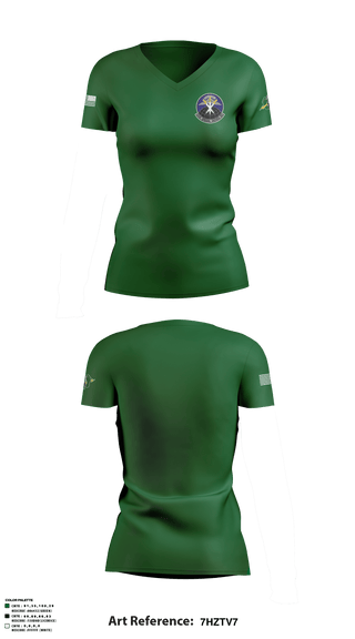 Women's Short Sleeve Vneck Shirt, , Air Force, Teamtime, Team time, sublimation, custom sports apparel, team uniforms, spirit wear, spiritwear, sports uniforms, custom shirts, team store, custom team store, fundraiser sports, apparel fundraiser