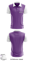 Illinois Valley Community College basketball 73397991 Short Sleeve Performance Polo - 1