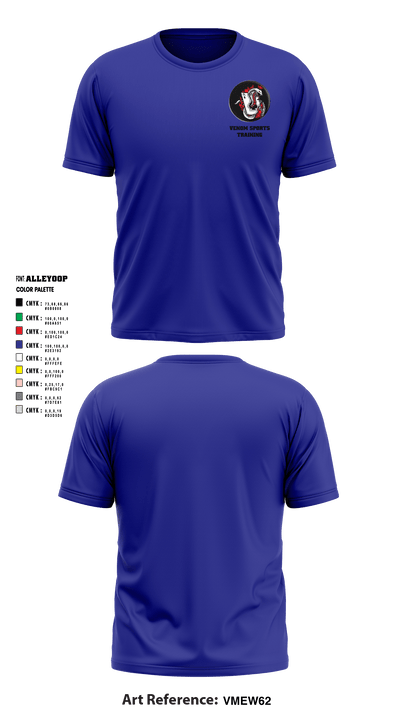 Venom Sports Training 59845358 Short Sleeve Performance Shirt - 4 (1)