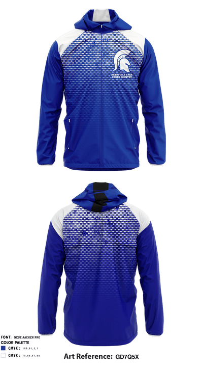Hempfield Area High School Cross Country 24781991 Windbreaker - 1