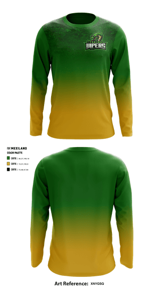 Long Sleeve Performance Shirt, Yakima Vipers, Football, Teamtime, Team time, sublimation, custom sports apparel, team uniforms, spirit wear, spiritwear, sports uniforms, custom shirts, team store, custom team store, fundraiser sports, apparel fundraiser