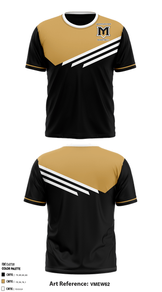 Short Sleeve Shooting Shirt, Mountain View High School Basketball, Men's Basketball, Teamtime, Team time, sublimation, custom sports apparel, team uniforms, spirit wear, spiritwear, sports uniforms, custom shirts, team store, custom team store, fundraiser sports, apparel fundraiser