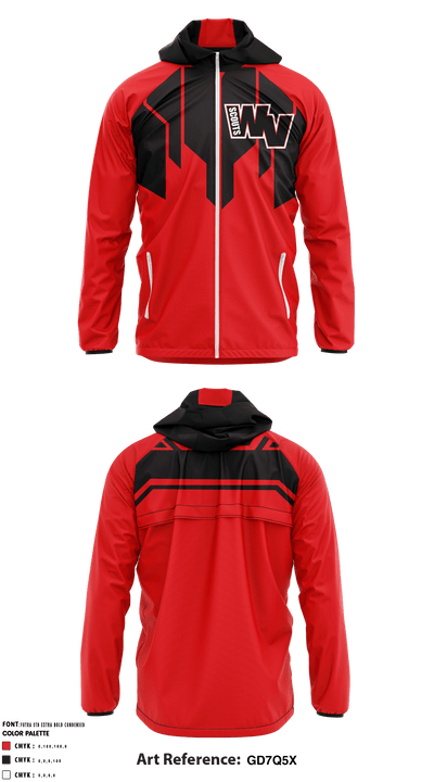 West Valley Scouts 82143538 Windbreaker - 2