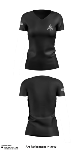 Women's Short Sleeve Vneck Shirt, , Army, Teamtime, Team time, sublimation, custom sports apparel, team uniforms, spirit wear, spiritwear, sports uniforms, custom shirts, team store, custom team store, fundraiser sports, apparel fundraiser