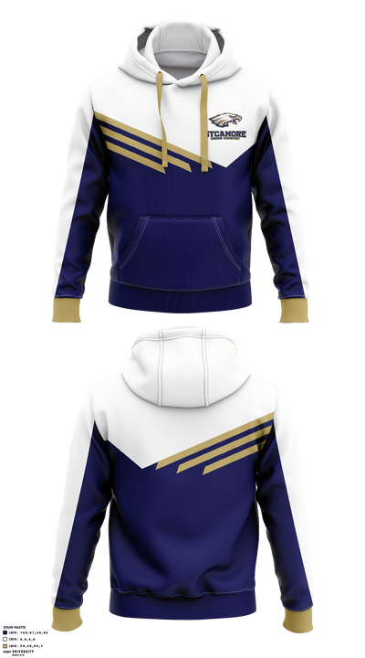 Sycamore High School Cross Country 35454934 Hoodie - 1