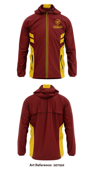 Mira Monte High School Wrestling 36409172 Windbreaker - 1
