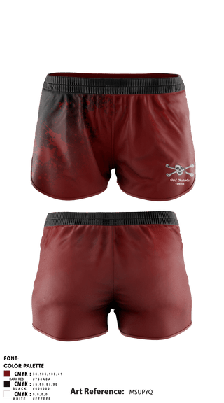 Women's Shorts, Port Charlotte High School Tennis, Tennis, Teamtime, Team time, sublimation, custom sports apparel, team uniforms, spirit wear, spiritwear, sports uniforms, custom shirts, team store, custom team store, fundraiser sports, apparel fundraiser