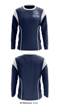 Burrell Senior Basketball 57461600 Long Sleeve Performance Shirt - 2