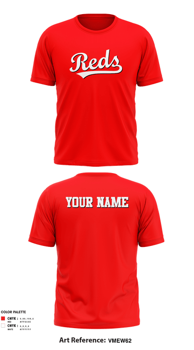 Chesapeake Reds 39590846 Short Sleeve Performance Shirt - 1