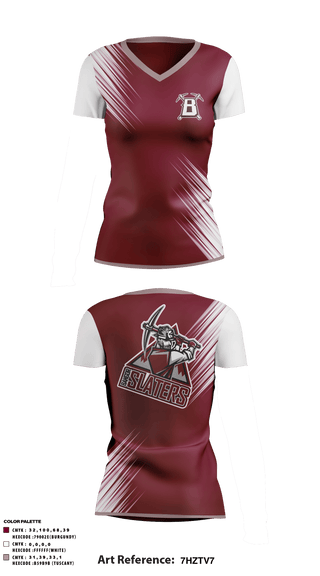 Women's Short Sleeve Vneck Shirt, Bangor Area Senior High School Softball, Softball, Teamtime, Team time, sublimation, custom sports apparel, team uniforms, spirit wear, spiritwear, sports uniforms, custom shirts, team store, custom team store, fundraiser sports, apparel fundraiser