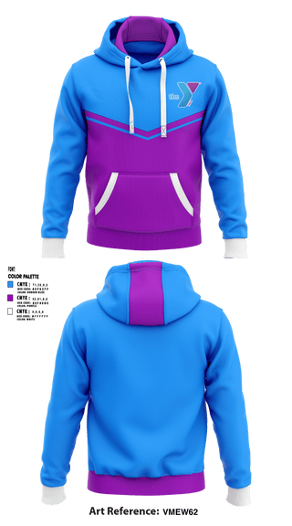 Hoodie, DONALD W. REYNOLDS YMCA OF WARREN & BRADLEY COUNTY, Spirit Store, Teamtime, Team time, sublimation, custom sports apparel, team uniforms, spirit wear, spiritwear, sports uniforms, custom shirts, team store, custom team store, fundraiser sports, apparel fundraiser