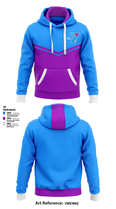 DONALD W. REYNOLDS YMCA OF WARREN & BRADLEY COUNTY 85992775 Hoodie - 1