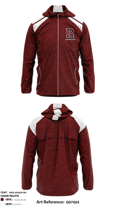 Rosemead High School Cheer 74452724 Windbreaker - 1