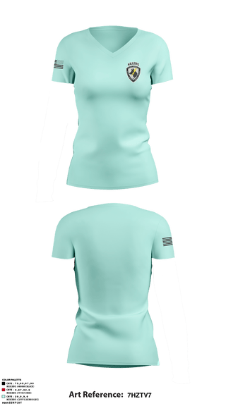 Women's Short Sleeve Vneck Shirt, , Army, Teamtime, Team time, sublimation, custom sports apparel, team uniforms, spirit wear, spiritwear, sports uniforms, custom shirts, team store, custom team store, fundraiser sports, apparel fundraiser