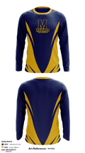 Mariner High School Wrestling 19118180 Long Sleeve Performance Shirt - 3