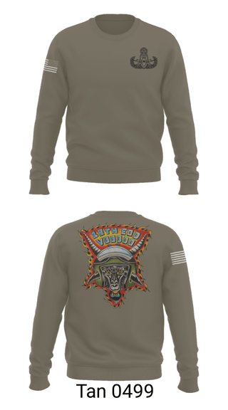 Crew Neck Sweatshirt, , Army, Teamtime, Team time, sublimation, custom sports apparel, team uniforms, spirit wear, spiritwear, sports uniforms, custom shirts, team store, custom team store, fundraiser sports, apparel fundraiser