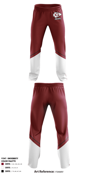 Sweatpants, Gettysburg Area HS Cross Country, Cross Country, Teamtime, Team time, sublimation, custom sports apparel, team uniforms, spirit wear, spiritwear, sports uniforms, custom shirts, team store, custom team store, fundraiser sports, apparel fundraiser