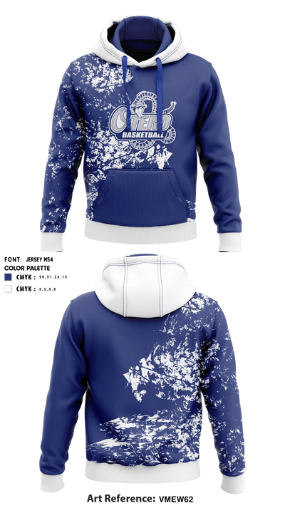 Otero Junior College basketball 64035348 Hoodie - 1