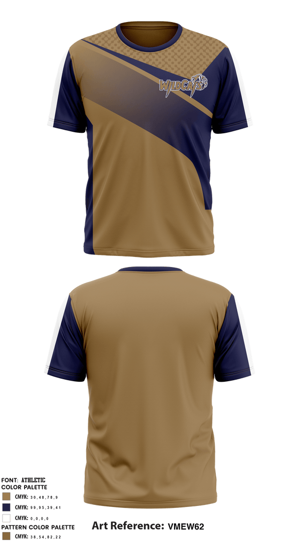 Short Sleeve Performance Shirt, Leonardtown Wildcats Football and Cheer, Football, Teamtime, Team time, sublimation, custom sports apparel, team uniforms, spirit wear, spiritwear, sports uniforms, custom shirts, team store, custom team store, fundraiser sports, apparel fundraiser