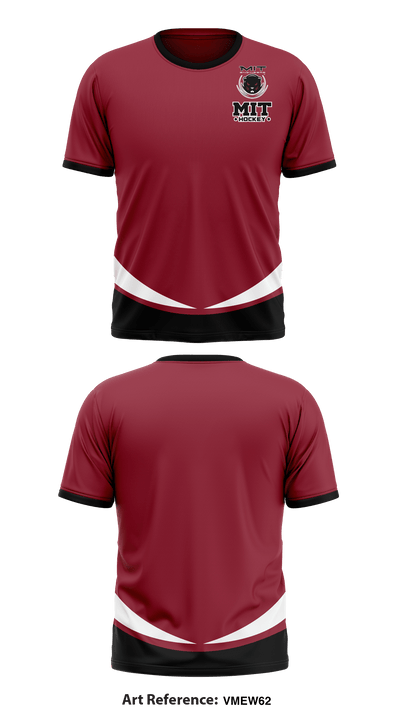 MIT Hockey 374915 Short Sleeve Performance Shirt - 1