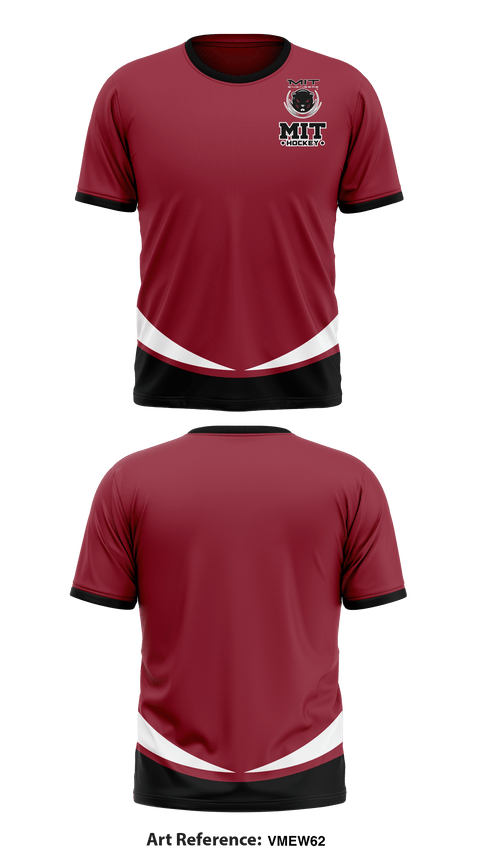 Short Sleeve Performance Shirt, MIT Hockey, Hockey, Teamtime, Team time, sublimation, custom sports apparel, team uniforms, spirit wear, spiritwear, sports uniforms, custom shirts, team store, custom team store, fundraiser sports, apparel fundraiser