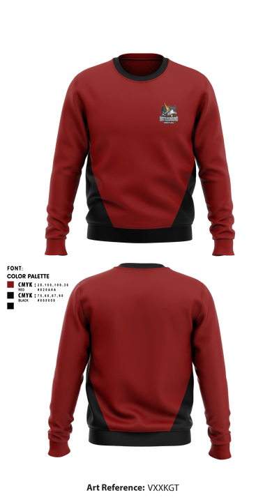 BATTLEGROUND WRESTLING 37344542 Crew Neck Sweatshirt - 1