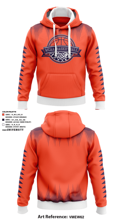 WCAA Basketball 17441499 Hoodie - 1