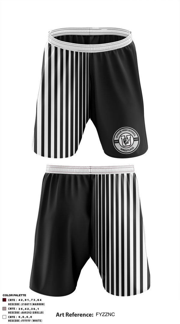 Fight Shorts, Uvalde High School Wrestling Team, Wrestling, Teamtime, Team time, sublimation, custom sports apparel, team uniforms, spirit wear, spiritwear, sports uniforms, custom shirts, team store, custom team store, fundraiser sports, apparel fundraiser