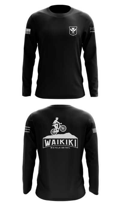 Waikiki Bicycle Detail 39283134 Long Sleeve Performance Shirt - 1