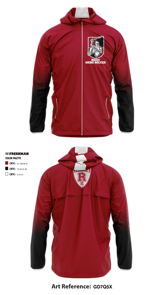 Windbreaker, Regis High School Soccer, Men's Soccer, Teamtime, Team time, sublimation, custom sports apparel, team uniforms, spirit wear, spiritwear, sports uniforms, custom shirts, team store, custom team store, fundraiser sports, apparel fundraiser