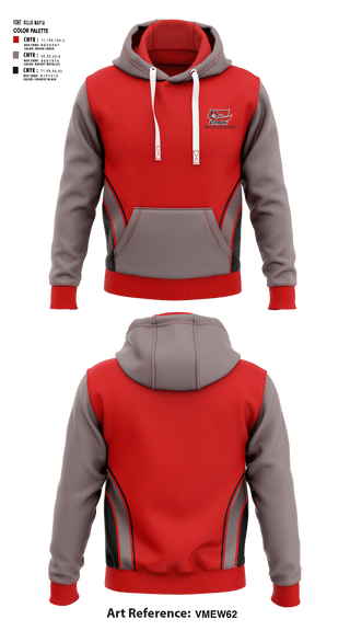 Hoodie, Combs High School Badminton, Spirit Store, Teamtime, Team time, sublimation, custom sports apparel, team uniforms, spirit wear, spiritwear, sports uniforms, custom shirts, team store, custom team store, fundraiser sports, apparel fundraiser