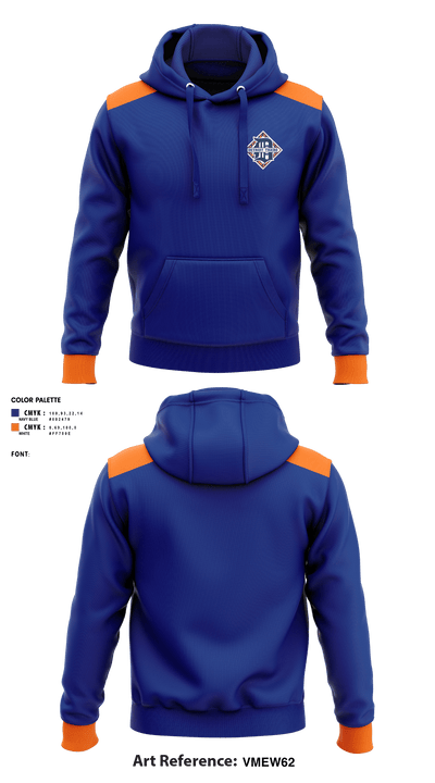 Delhi Minor Baseball Association 93957049 Hoodie - 1