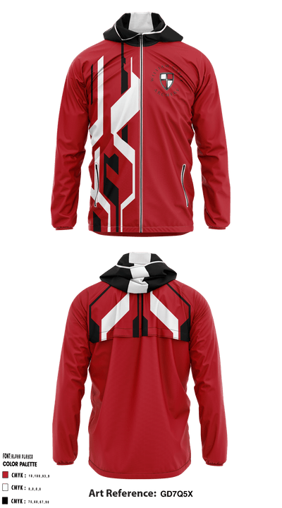 William Carey University Archery 25809414 Windbreaker - 1