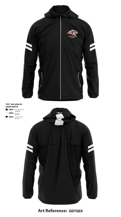 Lakeville South High School Lacrosse 8707238 Windbreaker - 3