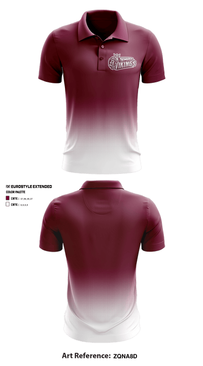 Danville High School Golf 22144518 Short Sleeve Performance Polo - 1