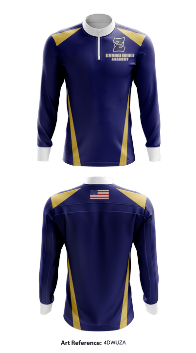 Zephyrhills Christian Academy 37470175 Quarter Zip Jacket - 1
