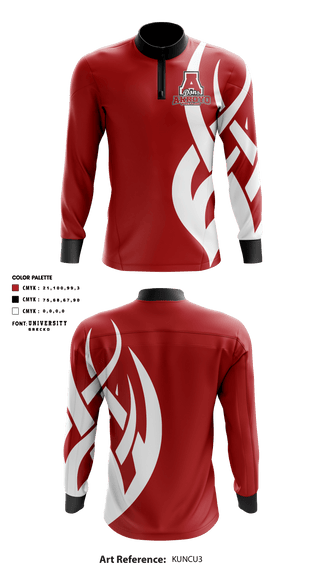 Quarter Zip Jacket, Arroyo High School Wrestling, Wrestling, Teamtime, Team time, sublimation, custom sports apparel, team uniforms, spirit wear, spiritwear, sports uniforms, custom shirts, team store, custom team store, fundraiser sports, apparel fundraiser