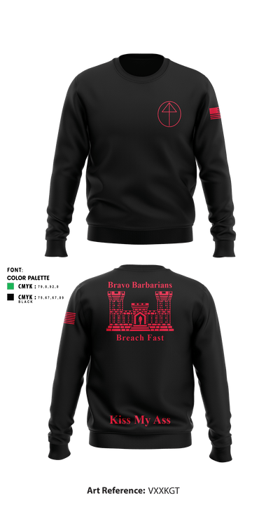 B 104th 82799853 Crew Neck Sweatshirt - 2